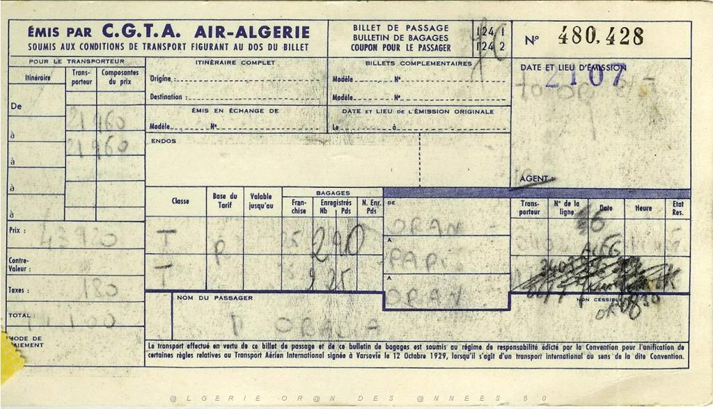 BILLET AIR ALGERIE 1957 02.JPG